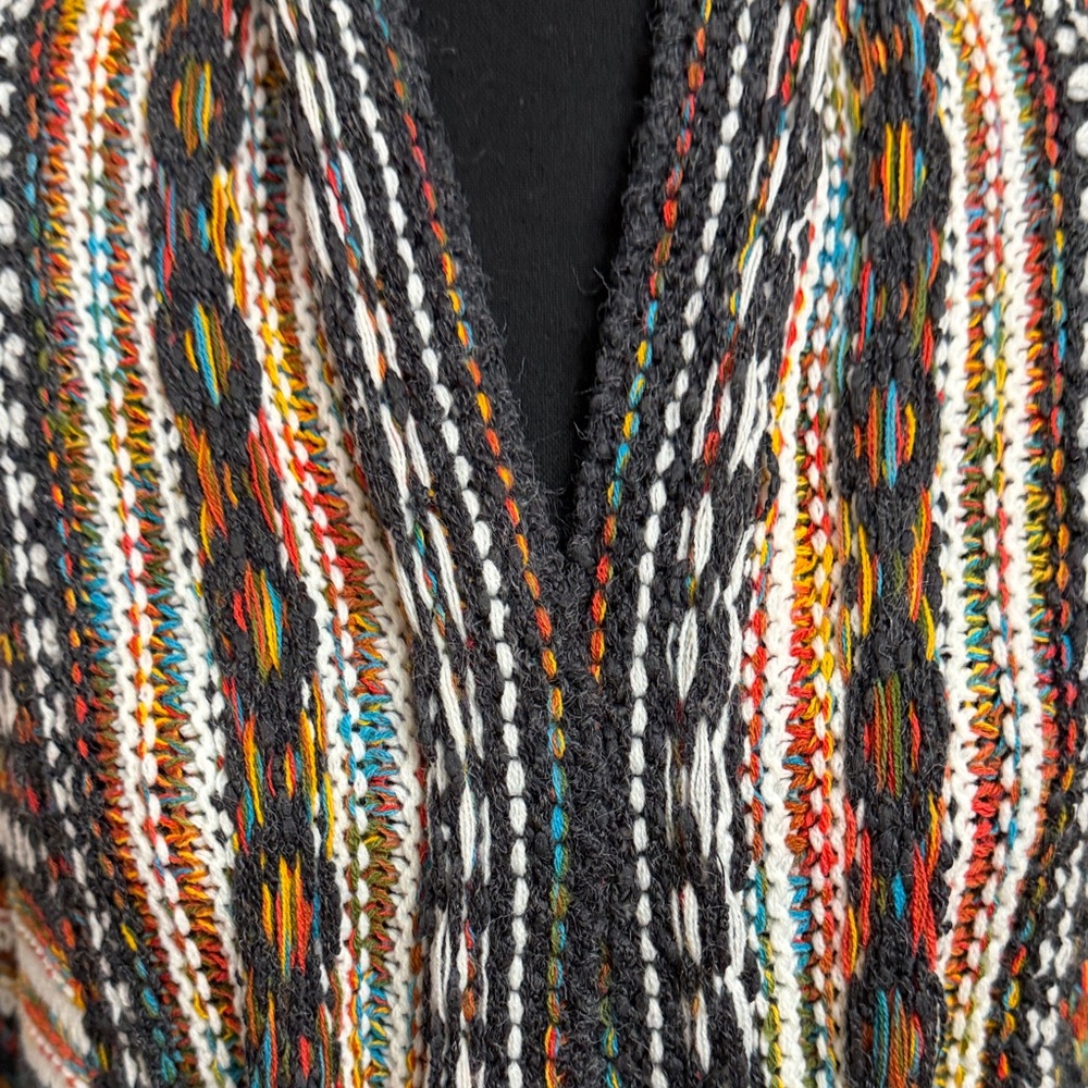 Multicolor Patterned Women's Cardigan - Picture 5 of 12